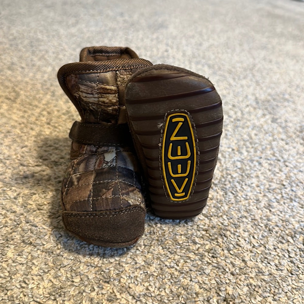 Keen Camo Baby Booties